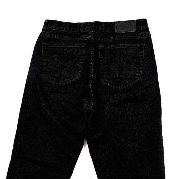 Lauren Jeans Co. Classic Straight Women's size 4 Black denim Jeans - Picture 3 of 3